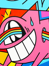 Load image into Gallery viewer, EL PEZ &#39;Catch the Stars&#39; (ver. III) Serigraph Print