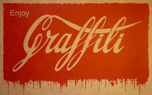 Load image into Gallery viewer, ERNEST ZACHAREVIC &#39;Enjoy Graffiti&#39; (kraft) Rare Screen Print - Signari Gallery 