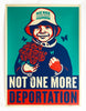 ERNESTO YERENA x SHEPARD FAIREY 'Not One More' Screen Print