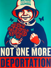 Load image into Gallery viewer, ERNESTO YERENA x SHEPARD FAIREY &#39;Not One More&#39; Screen Print