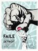 FAILE 'The Size of the Fight' Screen Print - Signari Gallery 