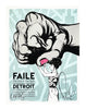 FAILE 'The Size of the Fight' Screen Print - Signari Gallery 