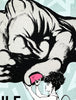 FAILE 'The Size of the Fight' Screen Print - Signari Gallery 