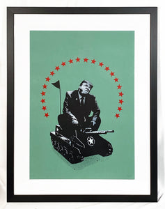 FAKE 'Big Boy' (pale green) Framed Screen Print