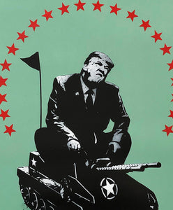 FAKE 'Big Boy' (pale green) Framed Screen Print