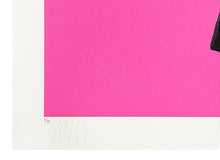 Load image into Gallery viewer, FAKE &#39;Code Black&#39; (pink) 7-Color Screen Print