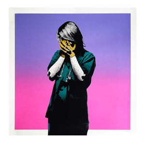 FAKE 'Code Black' (pink) 7-Color Screen Print