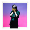 FAKE 'Code Black' (pink) 7-Color Screen Print