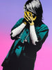 FAKE 'Code Black' (pink) 7-Color Screen Print