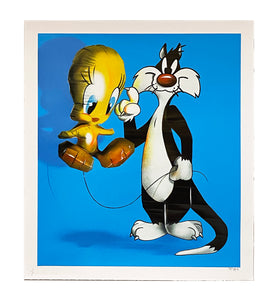 FANAKAPAN 'Pet Hate' (blue) 24-Color Screen Print (#107) - Signari Gallery 