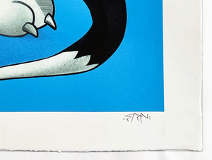 FANAKAPAN 'Pet Hate' (blue) 24-Color Screen Print (#20) - Signari Gallery 