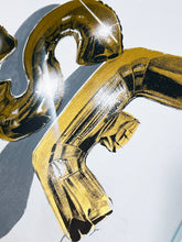 Load image into Gallery viewer, FANAKAPAN &#39;Rise&#39; (gold) Screen Print (22)