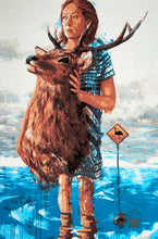 Load image into Gallery viewer, FINTAN MAGEE &#39;The Road Kill&#39; Hand-Finished Serigraph Print
