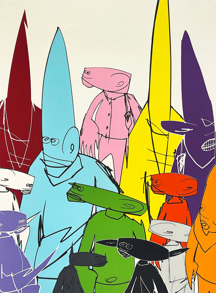FUTURA 'Characterization' 12-Color Screen Print - Signari Gallery 