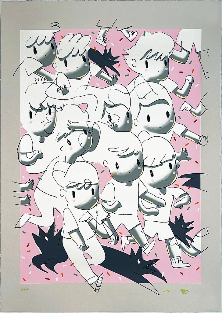 GIORGIKO 'Ice Cream Truck' 10-Color Screen Print