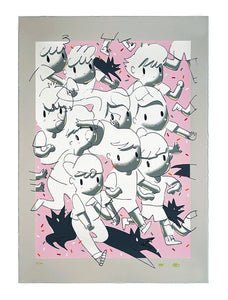 GIORGIKO 'Ice Cream Truck' 10-Color Screen Print