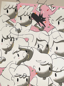 GIORGIKO 'Ice Cream Truck' 10-Color Screen Print