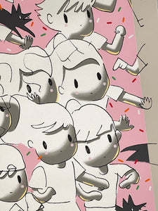 GIORGIKO 'Ice Cream Truck' 10-Color Screen Print