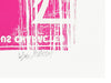 HUSH 'Luv Your Vinyl' (pink) Screen Print (#43) - Signari Gallery 