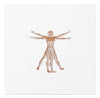 IMBUE 'Vitruvian Man' (bronze) Sculpture + Petri Dish Display - Signari Gallery 