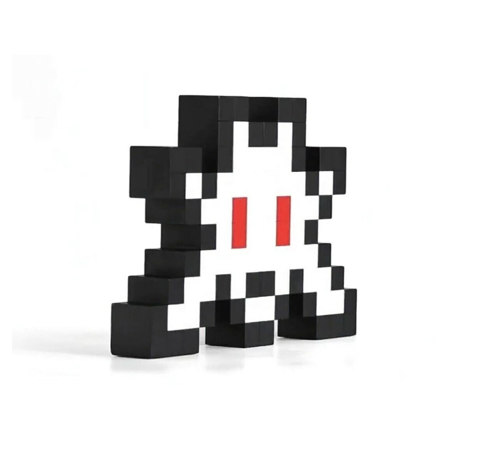 SPACE INVADER '3D Little Big Space' 2-Sided 3D Sculpture | Signari