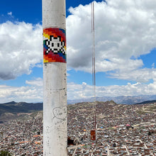 Load image into Gallery viewer, INVADER &#39;Invasion Potosí, Bogota (#27)&#39; Offset Lithograph Map - Signari Gallery 