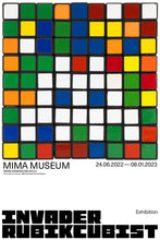 Load image into Gallery viewer, INVADER x MIMA Museum &#39;Invader Rubikcubist&#39; Original 10-Poster Set - Signari Gallery 