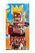 Load image into Gallery viewer, JEAN-MICHEL BASQUIAT x Be@rbrick &#39;Yellow Crown and Bone&#39; 1000% Art Figure
