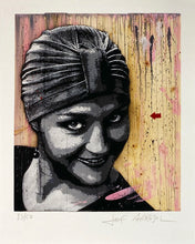 Load image into Gallery viewer, JEF AEROSOL &#39;Bonnet Rose&#39; Giclée Print - Signari Gallery 