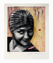 Load image into Gallery viewer, JEF AEROSOL &#39;Bonnet Rose&#39; Giclée Print - Signari Gallery 