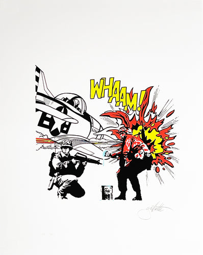 JEFF GILLETTE 'Art in Action: Lichtenstein' Archival Pigment Print