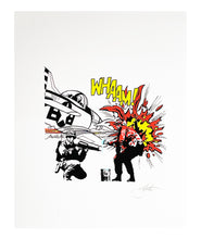 Load image into Gallery viewer, JEFF GILLETTE &#39;Art in Action: Lichtenstein&#39; Archival Pigment Print