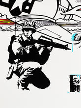 Load image into Gallery viewer, JEFF GILLETTE &#39;Art in Action: Lichtenstein&#39; Archival Pigment Print