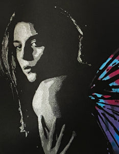 JOHN DOE 'In the Wings' Hand-Painted Screen Print (17) - Signari Gallery 