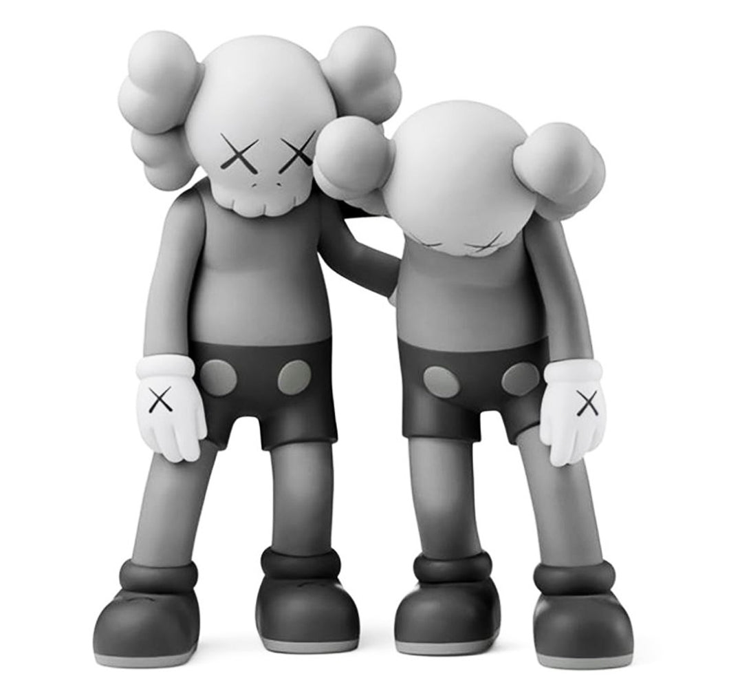 KAWS x Medicom Toy 'Along the Way' (grey) Vinyl Art Figure Set