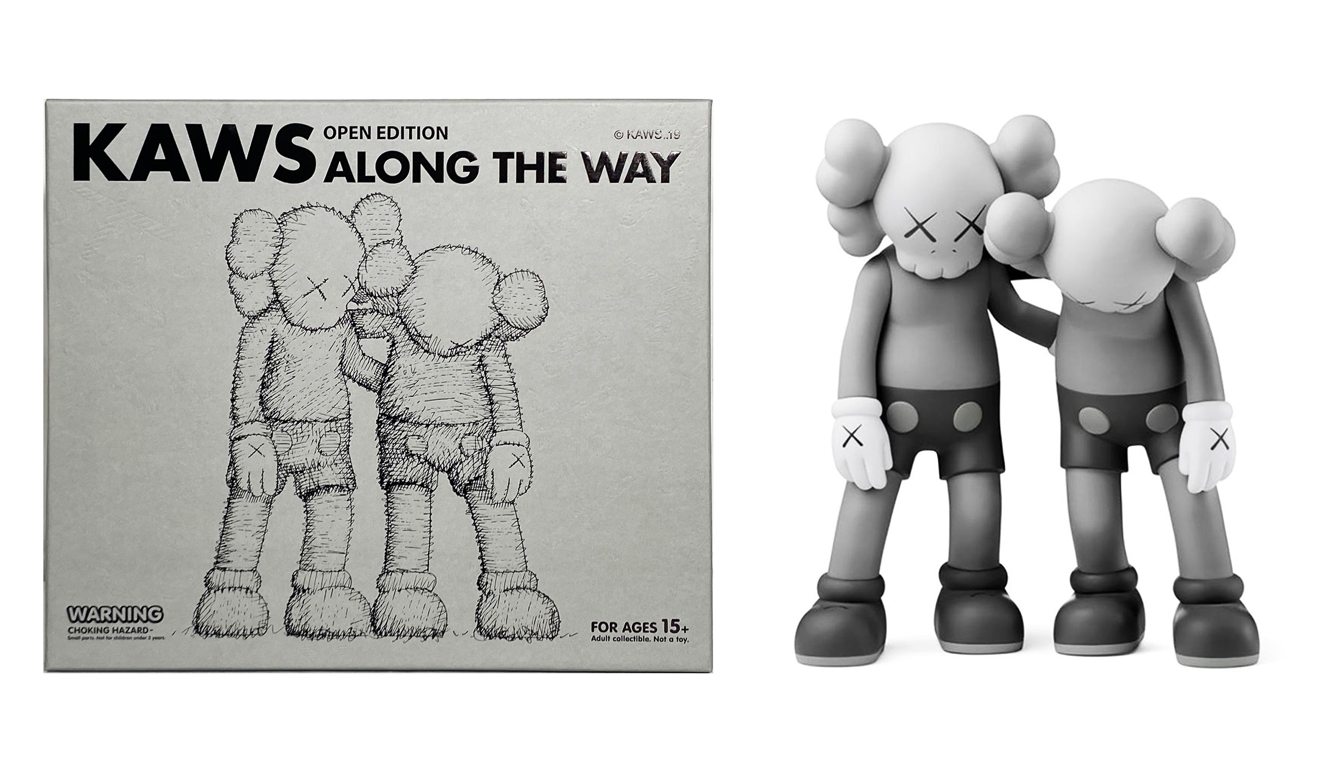 KAWS ALONG THE WAY グレー - おもちゃ