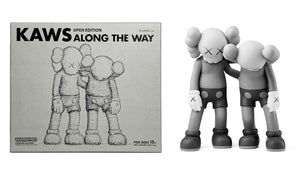 KAWS x Medicom Toy 'Along the Way' (grey) Vinyl Art Figure Set