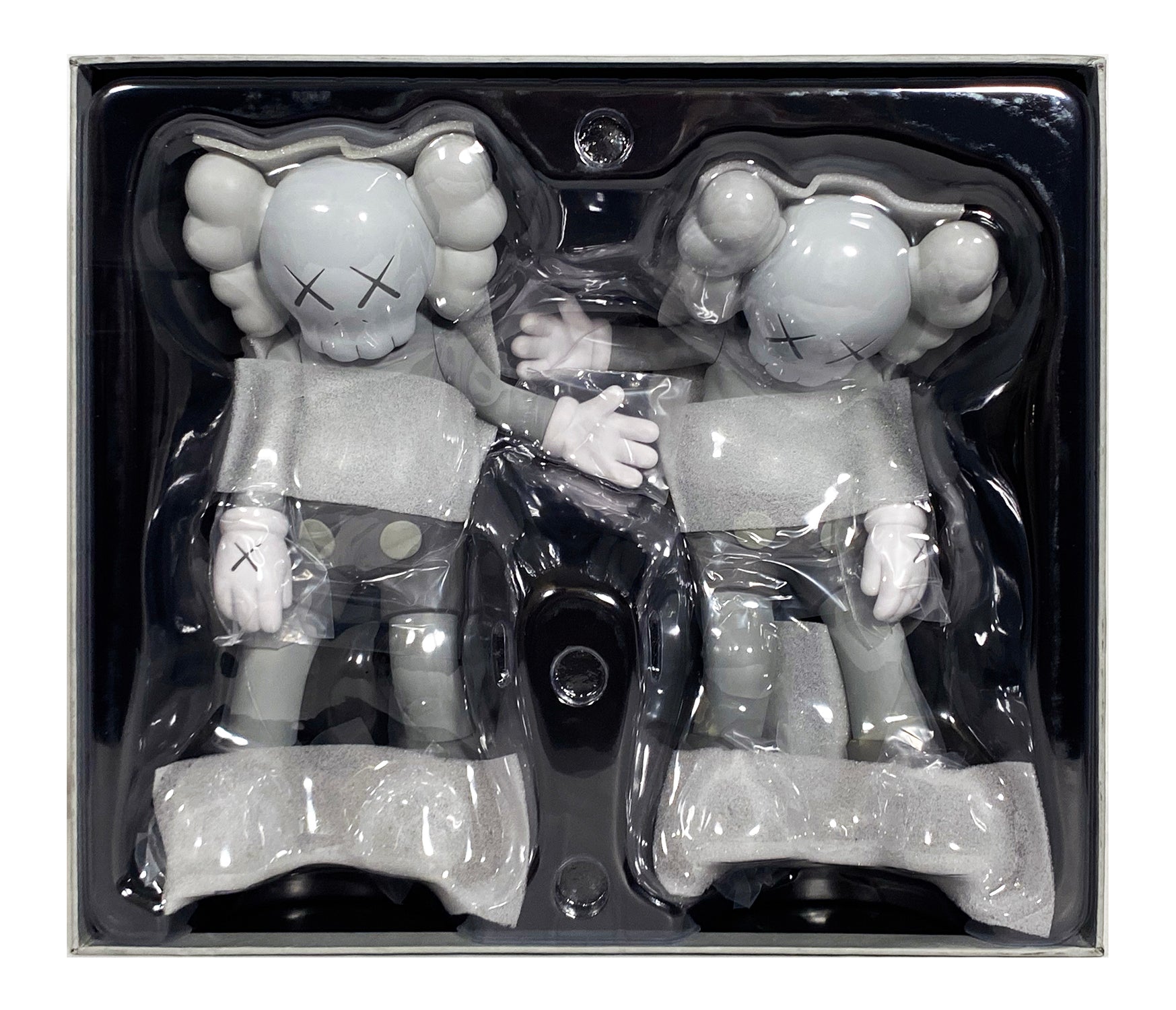 KAWS x Medicom Toy 'Along the Way' (grey) Vinyl Art Figure Set