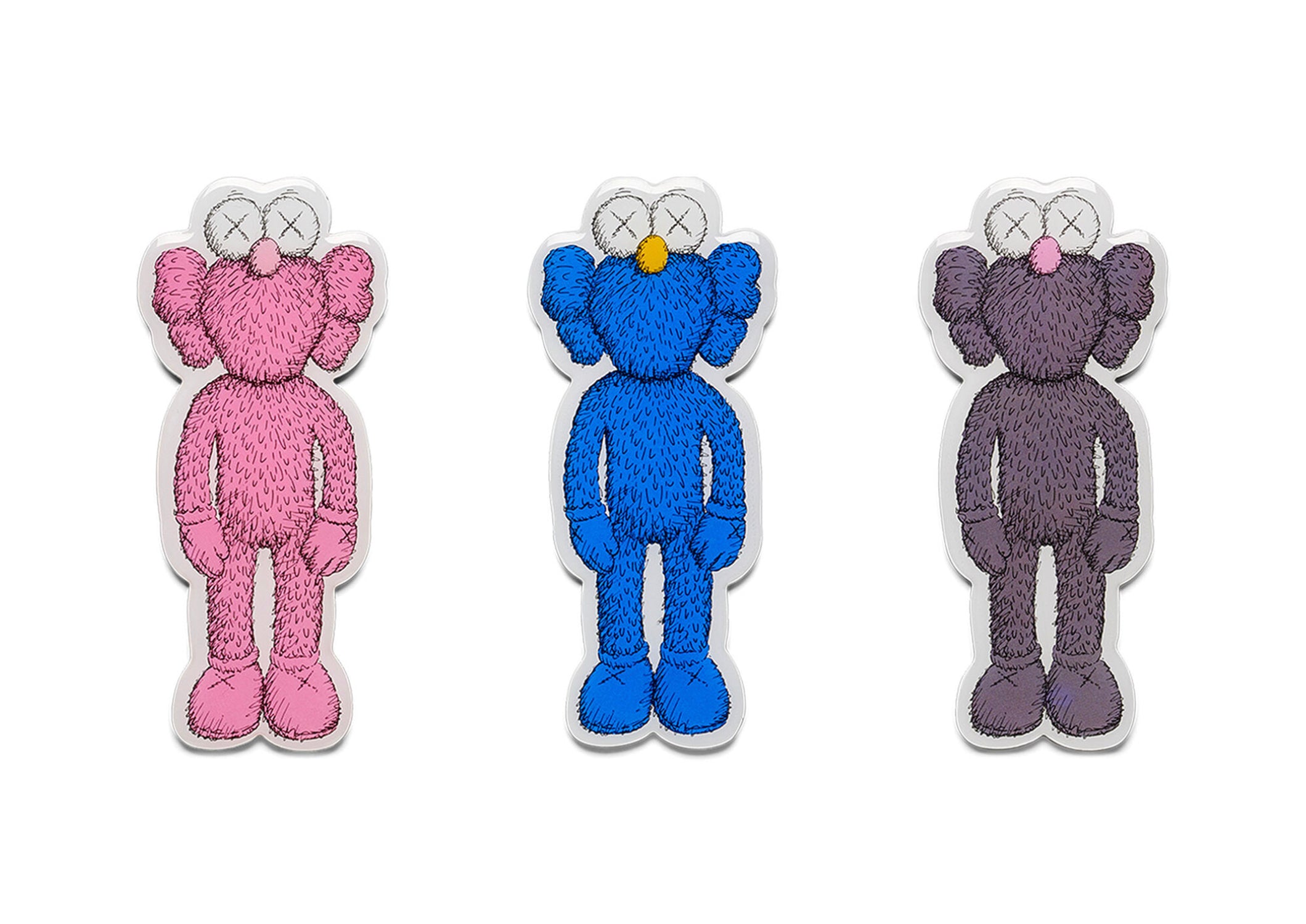 激安 中古 通販 KAWS カウズ Magnets （Set of 3） 店舗用品