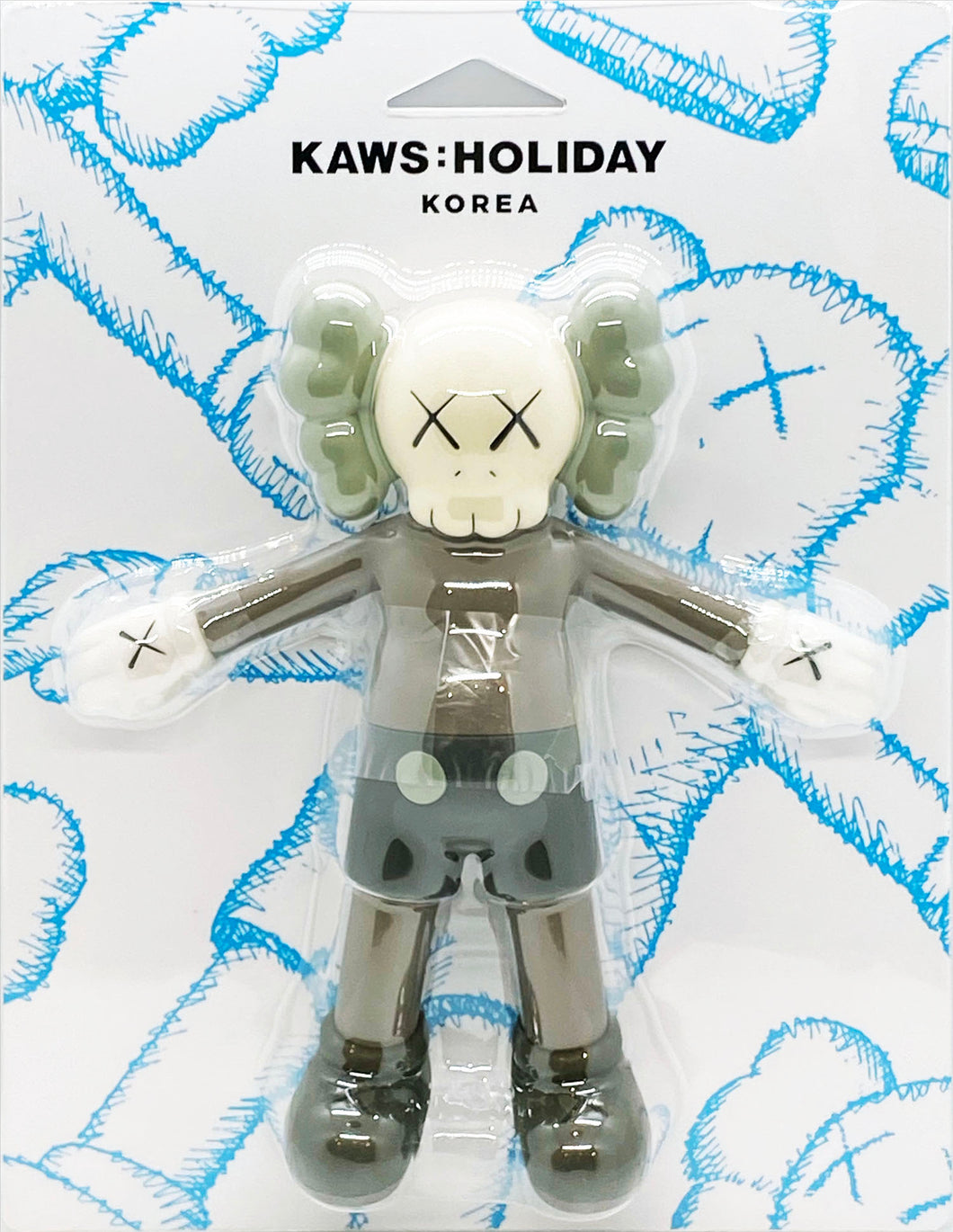 KAWS 'Holiday: Korea Bath Toy' (brown) Designer Art Figure