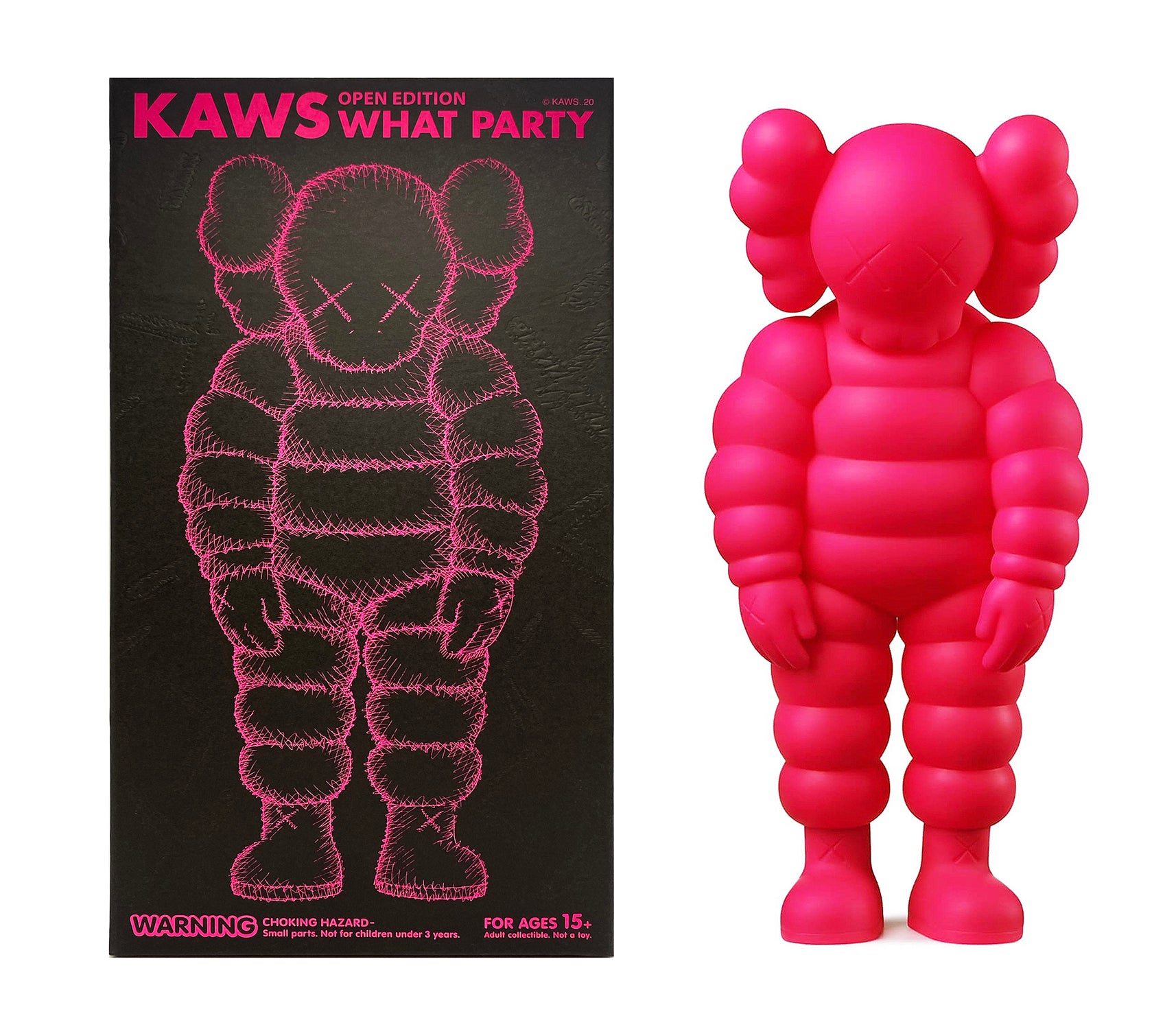 KAWS what party pinkフィギュア