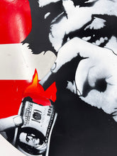 Load image into Gallery viewer, KUNSTRASEN &#39;Burn Capitalism, Burn&#39; Original Street Sign