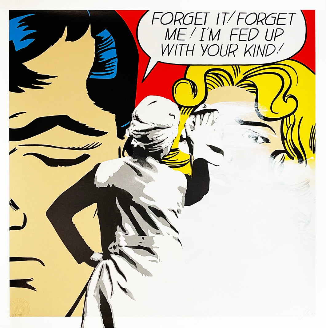 KUNSTRASEN 'Ex Remover: Forget It' 9-Color Screen Print (49)