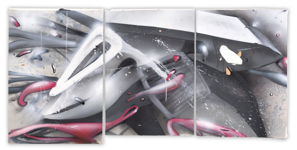 LINKONE 'Inkanyiso (Enlightenment)' Original Triptych on Paper
