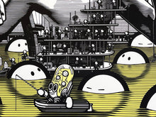Load image into Gallery viewer, LONDON POLICE &#39;The Biggest Boss&#39; Screen Print - Signari Gallery 
