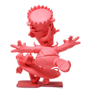 LOUIS DE GUZMAN 'Elevate' (pink) Vinyl Art Sculpture
