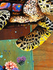 LOUIS MASAI 'Turtle Love Affair: Butterfly Fish' Hand-Embellished Print