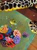 LOUIS MASAI 'Turtle Love Affair: Butterfly Fish' Hand-Embellished Print