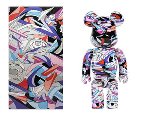 LOUIS De GUZMAN x Be@rbrick 'In Between the Lines' (400%) Art Figure