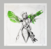 Load image into Gallery viewer, LUDO &#39;CyberbE-e&#39; Hand-Finished Screen Print